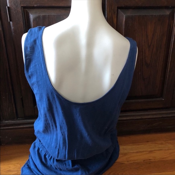 Forever 21 Dusty Blue Tribal Print Design Romper - Picture 3 of 3